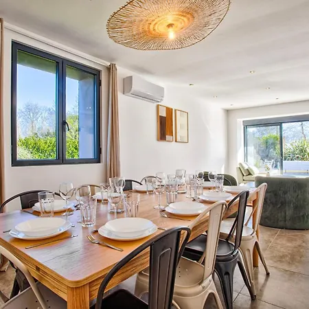 L'évasion Normande - Piscine&jardin - 12p 6 Bdr Feriehus