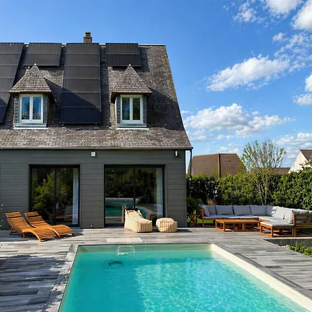 L'evasion Normande - Piscine & Jardin - 12p 6 Bdr Holiday home