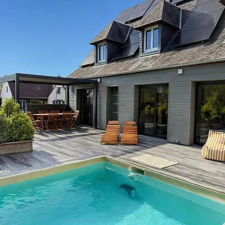L'evasion Normande - Piscine & Jardin - 12p 6 Bdr Holiday home *
